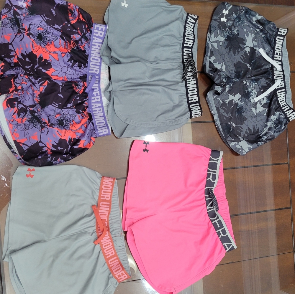 Under armor girls shorts